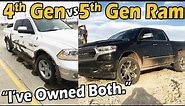 5th Gen Ram 1500 vs 4th Gen Ram 1500 Classic comparison | Truck Central *Actual Owner Review*