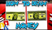 How To Draw Money - One Hundred Dollar Bill
