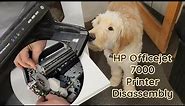 Taking Apart HP Officejet 7000 Wide Format Printer for Parts or Repair