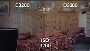 D3200 VS D3300 [Comparison Video] [Kit Lens + 35mm f/1.8]