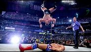 WrestleMania XIX - HD Brock Lesnar's Botched Shooting Star Press