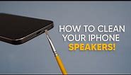 How To Clean your iPhone Speakers (100% Safe!)