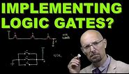 Logic gates explained clearly: nMOS and pMOS