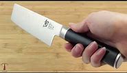 Shun Classic Chef's Knife/Vegetable Cleaver - Nakiri - 6 1/2 in. (DM0728)