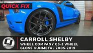 S197 Boss 302 Mustang | 20 inch Carroll Shelby Gloss Gunmetal CS-3 Wheels | 2005-2023
