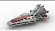 Lego 20007 Republic Attack Cruiser Speed Build Studio LDD by PLegoBB