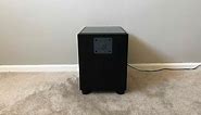 Boston Acoustics Micro90pv II Home Theater Powered Active Subwoofer