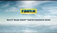 Rain-X Ready Match Hybrid Wiper Blade - Small J-hook