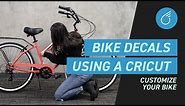 Making Bike Decals with the Cricut