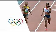 Women's 200m Semi-Finals - Adeoye, Simpson & Peter | London 2012 Olympics