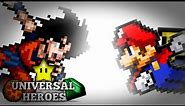 Universal Heroes | Sprite Animation | Opening