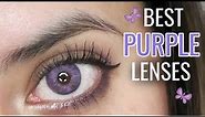 PURPLE COLORED CONTACTS *MY COLLECTION* | TTDEYE, COLORCL, HAPA KRISTIN
