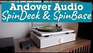 Andover Audio SpinDeck and SpinBase turntable audio system | Crutchfield