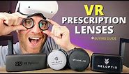 BEST VR Prescription Lenses - Buying Guide and Review For Oculus Quest 2 and Other VR.