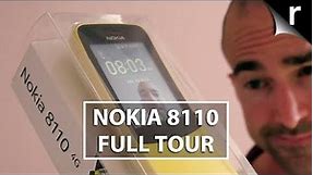 Nokia 8110 4G Unboxing | Full banana phone tour!