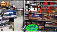LARGEST TOY STORE IN THE WORLD - RC PLANES, RC CARS !! 🔥🔥
