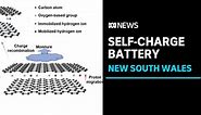 Self-charging battery under development