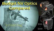 Budget Night Vision Red Dots Passive Comparison | Holosun, Sig, Primary Arms | Meaning of Man