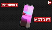 Motorola Moto E7 - Features And Details