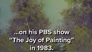 Bob Ross' first "Joy of Painting" piece on sale for $10 million