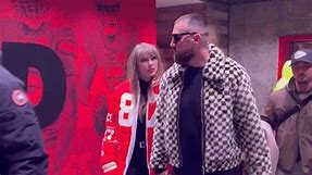 Taylor Swift Wears Custom-Made Travis Kelce Puffer Jacket To Chiefs Game