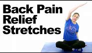Back Pain Relief Stretches – 5 Minute Real Time Routine
