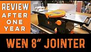 WEN 8” Benchtop Jointer | Review After One Year | Pros and Cons