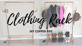 How to Create a Copper Pipe Clothing Rack