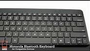 Motorola Bluetooth Keyboard