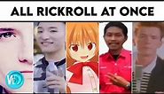 5 Rickroll in One Video