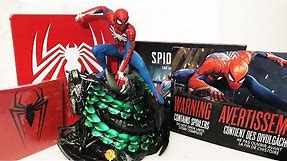 Spider-Man (2018) PS4 Collector's Edition Unboxing STATUE!