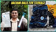 Vacuum Bags for Clothes Storage and Travel