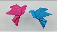 3D Paper Birds Making Tutorial | Easy Origami | How to Make a Paper Bird | DIY Crafts