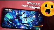 iPhone X Gaming Test in 2023 - Playing COD Mobile, PUBG & Others