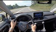 2019 Toyota RAV4 Hybrid Limited AWD - POV Test Drive (Binaural Audio)