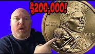 Very Rare Sacagawea Dollar Worth $200,000! Find Out Why!