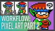How to make custom pixel art tools in Clip Studio Paint | Dadotronic