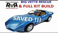 Big 1:8 scale Vette Kit Rescue and Full Build