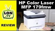 Compact Color Laser Multifunction Printer: HP MFP 179fnw Review