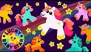 🦄 Dance Along with Magical Unicorns! ✨Explore Rainbows, Stars & Dream Castle Baby Sensory Video 🌈