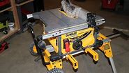 Dewalt DW7440RS Heavy Duty Rolling Table Saw Stand with Quick Connect Stand Brackets Assembly