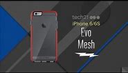 Tech21 Smokey Red Evo Mesh Case For iPhone 6/6s T21-5009 - Overview