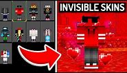 How To Get A Invisible Head Skin in MCPE! (Minecraft Bedrock)