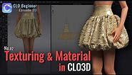How to Create a Realistic Fabric Texture from a Image in Clo3D - CLO Beginner Episode 20