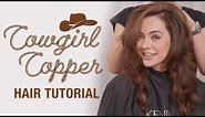 Cowgirl Copper Hair Color Trend Tutorial | Trending Warm Seasonal Hair Color | Kenra Color