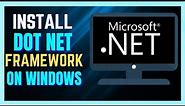 How to Install Net Framework 3.5 On Windows 10 - (FULL GUIDE!)