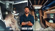 I Built The Ultimate Luxury Camper Van For Less Than $10k | Full Build Start to Finish