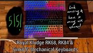 Royal Kludge: RK68, RK84 and Sink87G Mechanical Keyboards Comparative Review (iPad Pro user)