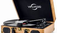 VIFLYKOO Record Player Bluetooth Vinyl Turntable Review - Vinyl Turntable Reviews