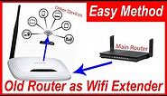 Use an Old Wifi Router as Wifi Extender Wirelessly | TP Link